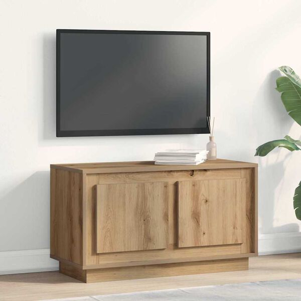 vidaXL TV-Schr&auml;nk Artisan-Eiche 80 x 35 x 45 cm Holzwerkstoff