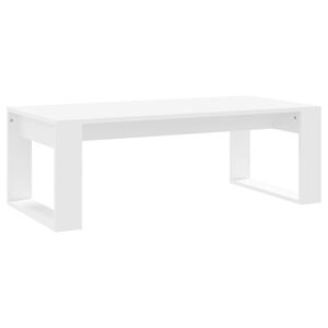 vidaXL Couchtisch Wei&szlig; 102x50x35 cm Holzwerkstoff