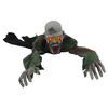 vidaXL Halloween krabbelnder Zombie SPOOKA Gr&uuml;n 110 x 50 x 21 cm