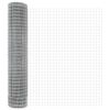 vidaXL Eurozaun 1,5 x 10 m PVC-beschichtetes Eisen