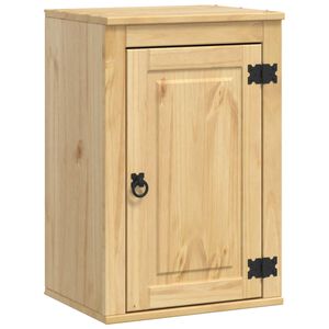 vidaXL Schrank mit Regal Honig 60 x 32 x 40 cm Massives Kiefernholz