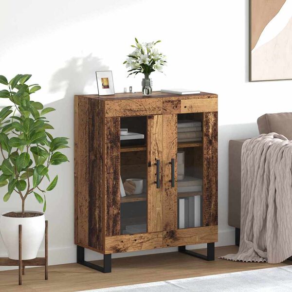 vidaXL Sideboard Altholz 69,5 x 34 x 90 cm Holzwerkstoff