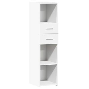 vidaXL Highboard Wei&szlig; 30x42,5x124 cm Holzwerkstoff