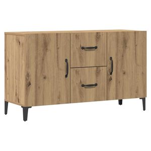 vidaXL Sideboard Artisan-Eiche 100x36x60 cm Holzwerkstoff