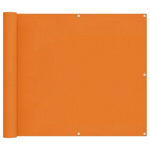 vidaXL Balkonsichtschutz Orange 90 x 200 cm Oxford-Stoff