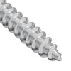 vidaXL Holzschraube 12 pcs Silber 9,8 x 53 mm Stahl