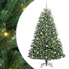 vidaXL K&uuml;nstlicher klappbarer Weihnachtsbaum Gr&uuml;n 180 cm