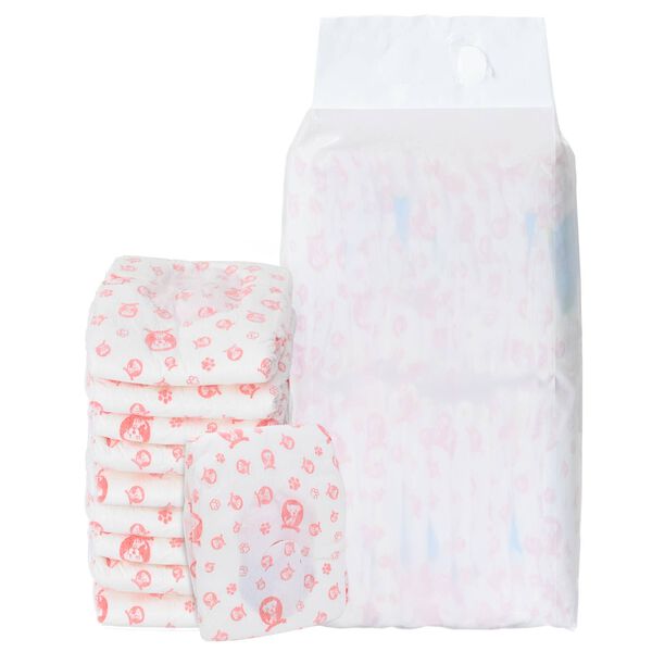 vidaXL Wegwerf-Hundewindel f&uuml;r H&uuml;ndinnen 30 pcs Wei&szlig; M