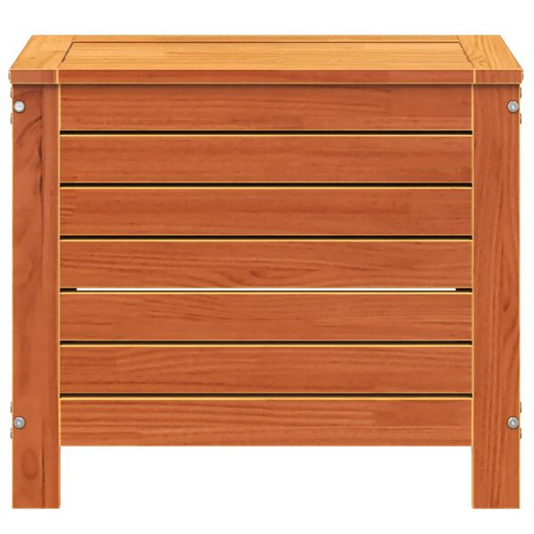 vidaXL Gartenhocker Wachsbraun 62x31,5x52 cm Massivholz Kiefer