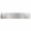 vidaXL Rasenkanten 10 pcs Silber 103 x 0,05 x 22 cm Edelstahl