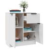 vidaXL Sideboard Wei&szlig; 60x30x70 cm Holzwerkstoff