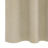vidaXL Verdunkelungsvorh&auml;nge 2 pcs Creme 140 x 225 cm Samt