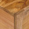 vidaXL Couchtisch Natur 80 x 50 x 40 cm Massivholz Mango