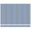 vidaXL Einziehbare Markise Blau 300 x 200 cm Stoff