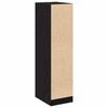 vidaXL Apothekerschrank Schwarze Eiche 30 x 41 x 118 cm Holzwerkstoff