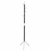 V-Part Garderobenst&auml;nder mit 4 Haken Linair Wei&szlig; 180 cm