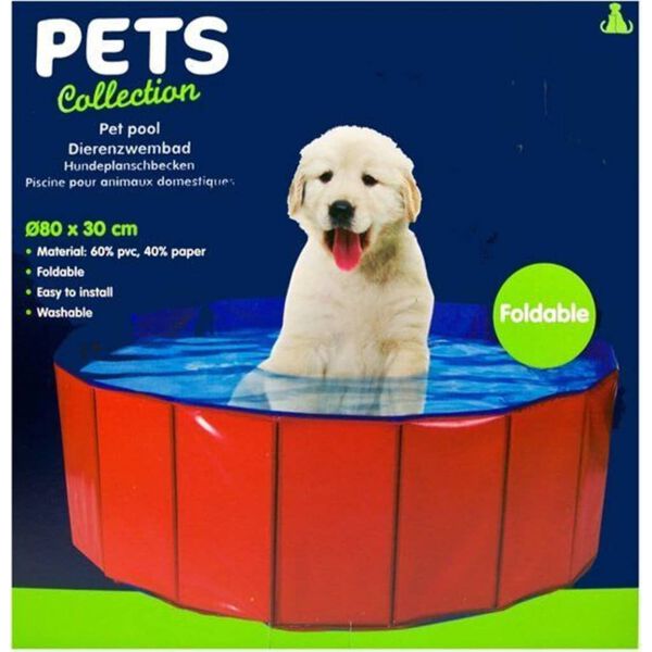 Pets Collection Haustierpool Faltbar 80x30 cm