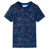 Kinder-T-Shirt Marineblau 104