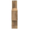 vidaXL Wandregal Artisan-Eiche 100x15x70 cm Holzwerkstoff