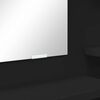 vidaXL Schlafzimmer-Frisiertische mit Regal Schwarz 80 x 39,6 x 135 cm