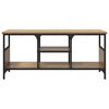 vidaXL TV-Schr&auml;nk Artisan-Eiche 100 x 35 x 45 cm Verbundholz und Eisen
