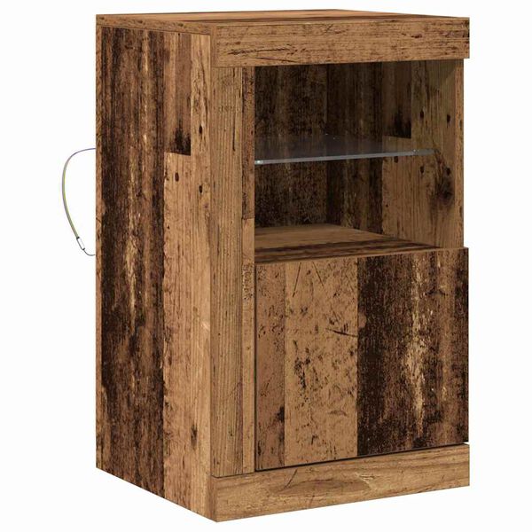 vidaXL Beistellschrank Altholz 41 x 37 x 67 cm Holzwerkstoff