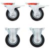 vidaXL Rollen 4 Stk. 100 mm