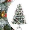 vidaXL K&uuml;nstlicher Weihnachtsbaum Gr&uuml;n und Wei&szlig; 240 cm