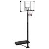 vidaXL Basketballst&auml;nder Transparent 256-361 cm Polycarbonat