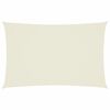 vidaXL Sonnensegel Oxford-Gewebe Rechteckig 2x4,5 m Creme