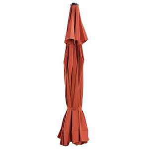 vidaXL Ersatzbezug f&uuml;r Sonnenschirm Terracotta-Rot 500 cm