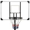 vidaXL Basketballständer Transparent 256-361 cm Polycarbonat