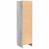 vidaXL Highboard Graues Sonoma 31,5 x 32 x 122,5 cm