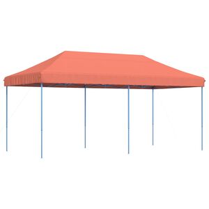 vidaXL Partyzelt 292 x 580 x 315 cm Terrakotta Oxford-Stoff