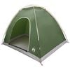 vidaXL Campingzelt 2 Personen Gr&uuml;n 185T Polyester mit PU-Beschichtung