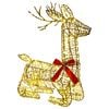 vidaXL 3D Weihnachtsrentier LOVIISA 140 LEDs Warmes Wei&szlig;