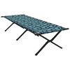 vidaXL Klapp Schlafbett f&uuml;rs Camping Blatt Wald 210 x 80 x 46 cm