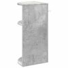 vidaXL Beistelltisch Beton Grau 29,6 x 29,6 x 60 cm Holzwerkstoff