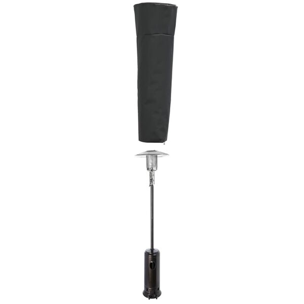 vidaXL Heizstrahler-Abdeckungen 2 Stk. Pyramidenform 86x47x241 cm 420D