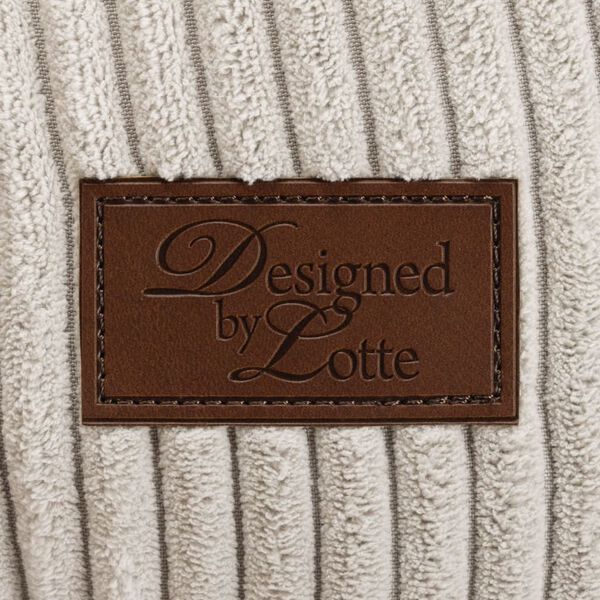 Designed by Lotte Katzenbett Gerippt Hellgrau 50x17 cm