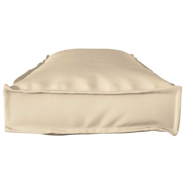 vidaXL Palettenkissenset 2 pcs Beige 120 x 40 x 8 cm Oxford-Stoff