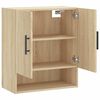 vidaXL Wandschrank Sonoma-Eiche 60x31x70 cm Holzwerkstoff