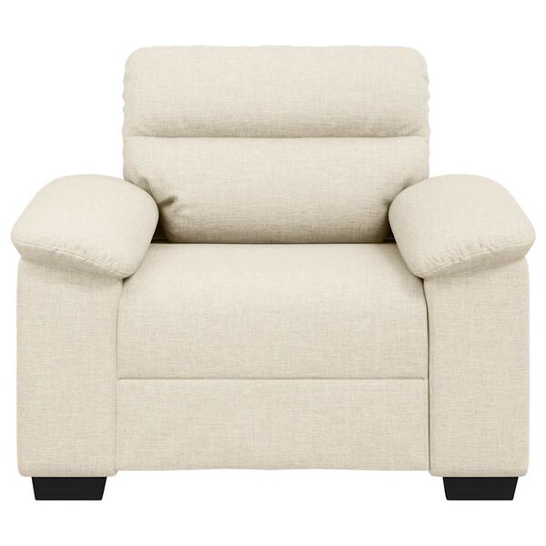 vidaXL Sessel 100x81x84 cm Leinen