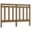 vidaXL Kopfteil Honigbraun 126x4x100 cm Massivholz Kiefer