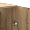 vidaXL Wandschrank Artisan-Eiche 69,5x34x90 cm
