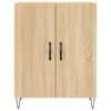 vidaXL Highboard Sonoma-Eiche 69,5x34x180 cm Holzwerkstoff