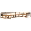 vidaXL Outdoor-Sofagarnitur 7 pcs Natur Massivholz Akazie
