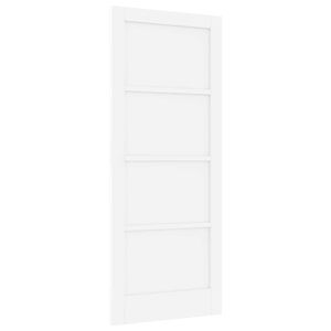 vidaXL Interior T&uuml;r 83 x 202 cm Sperrholz Wei&szlig;