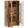 vidaXL Sideboard FLORIN Altholz 55,5 x 29 x 103 cm Holzwerkstoff