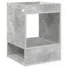 vidaXL Beistelltisch 2 pcs Beton Grau 40 x 40 x 56 cm Holzwerkstoff